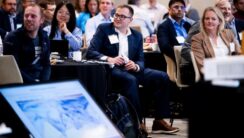 More than 100 attendees gather at the Cascade Sustainable Aviation Symposium