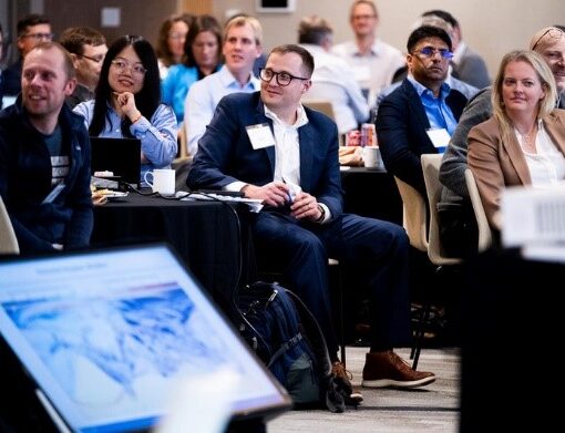 More than 100 attendees gather at the Cascade Sustainable Aviation Symposium